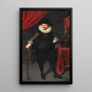 Reproduction of the painting Portrait of Laurens Reael - Cornelis van der Voort