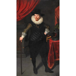 Reproduction of the painting Portrait of Laurens Reael - Cornelis van der Voort