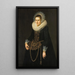 Reproduction of the painting Portrait of a 22-year-old woman - Cornelis van der Voort