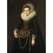 Reproduction of the painting Portrait of a 22-year-old woman - Cornelis van der Voort