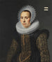 Portrait of a noble lady - Cornelis van der Voort — artwork view
