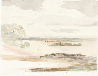 A panoramic view of Shropshire - Cornelius Varley — artwork view