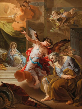 The Dream of Joseph - Corrado Giaquinto — artwork view