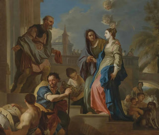 The Visitation - Corrado Giaquinto — artwork view