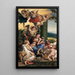 Reproduction of the painting Allegory of the Virtues - Correggio