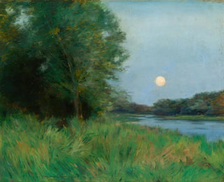 Landscape painting of a French sunrise - Corwin Knapp Linson — artwork view