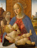 The Virgin and Child with the Young Saint John the Baptist - Cosimo Rosselli — artwork view