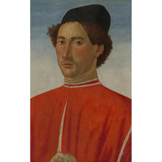 Reproduction of the painting Portrait of a man - Cosimo Rosselli