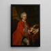 Reproduction of the painting Portrait of a young man at his writing desk - Cosmo Alexander