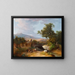 Bandits in Romagna - Costantino Rosa — framed artwork on a wall