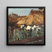 Cottage Painting - Kazimierz Sichulski — framed artwork on a wall