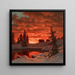 Sunset - Ivan Choults — framed artwork on a wall