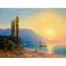 Reproduction of the painting Sunset over Yalta - Ivan Konstantinovich Aivazovsky