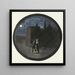 a Couple walking in the moonlight - Gesina ter Borch — framed artwork on a wall
