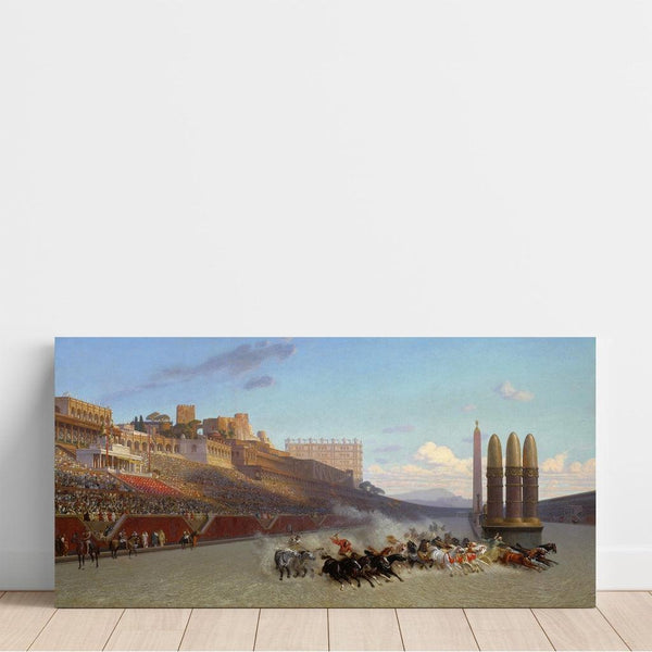 Reproduction of the painting Chariot Race - Jean-Léon Gérôme