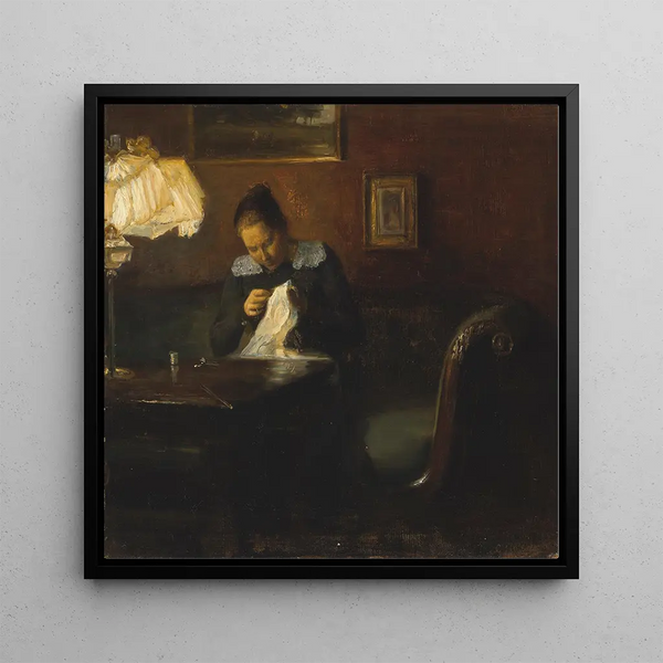 Couture Painting - Carl Holse — framed artwork on a wall