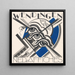 Cover for Wendingen 1931 - Mommie Schwarz — framed artwork on a wall