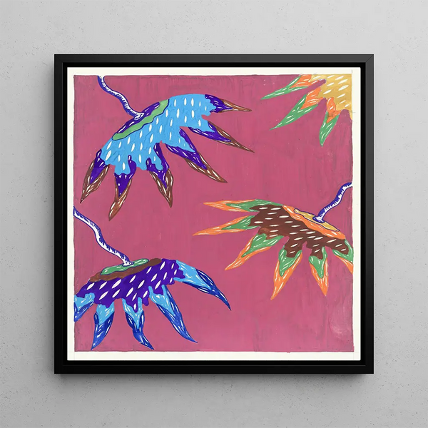Créations Pl02 - Jef de Schilder — framed artwork on a wall