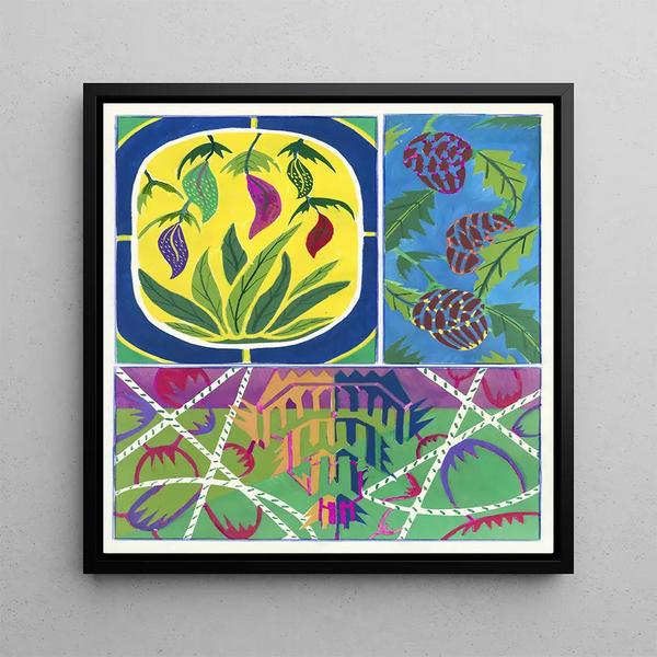Créations Pl03 - Jef de Schilder — framed artwork on a wall