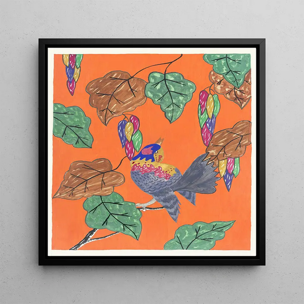 Créations Pl09 - Jef de Schilder — framed artwork on a wall