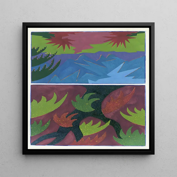 Créations Pl10 - Jef de Schilder — framed artwork on a wall