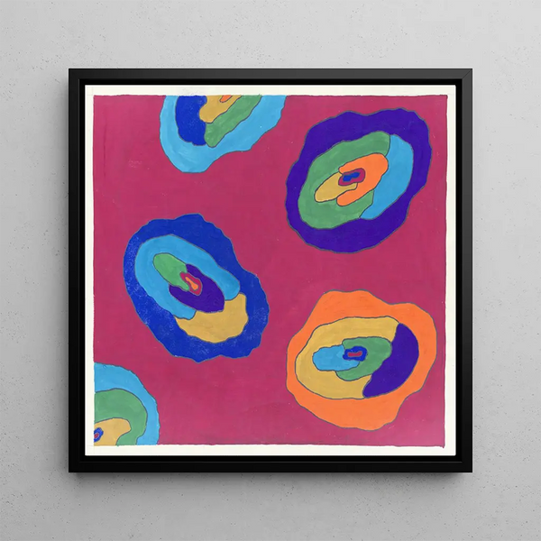 Créations Pl12 - Jef de Schilder — framed artwork on a wall