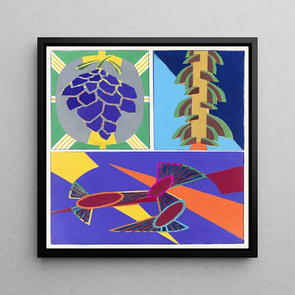 Créations Pl13 - Jef de Schilder — framed artwork on a wall