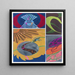 Créations Pl14 - Jef de Schilder — framed artwork on a wall