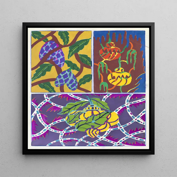 Créations Pl18 - Jef de Schilder — framed artwork on a wall
