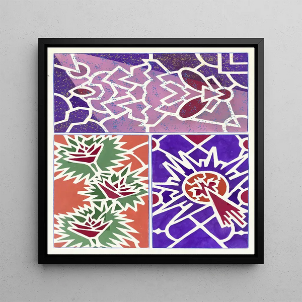 Créations Pl20 - Jef de Schilder — framed artwork on a wall
