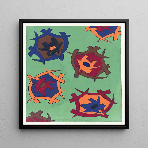Créations Pl21 - Jef de Schilder — framed artwork on a wall