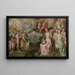 Allegory of Fidelity - Crispijn van den Broeck — framed artwork on a wall