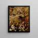 The Last Judgment - Crispijn van den Broeck — framed artwork on a wall