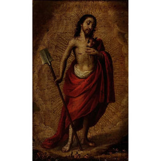 Reproduction of the painting Portrait of Christ - Cristóbal de Villalpando