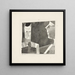 Portrait Sketch Painting: Aunt and Nephew - Paul Klee — framed artwork on a wall