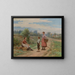 Apples for Sale - César Pattein — framed artwork on a wall