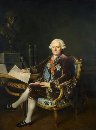 The Marquis d'Ossun - César Van Loo — artwork view