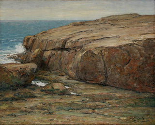 Rocky Coast Painting, Cape Ann - Cullen Yates — artwork view