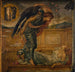 Cupid finding Psyche asleep near a fountain - Sir Edward Coley Burne-Jones — artwork view