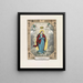 Ascension of the Virgin - Currier & Ives — framed artwork on a wall