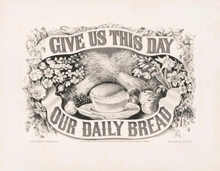 Donne-nous aujourd'hui notre pain quotidien - Currier & Ives — artwork view