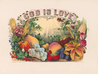 God is love - Currier & Ives — artwork view