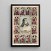 Jesus and the Twelve Apostles - Currier & Ives — framed artwork on a wall