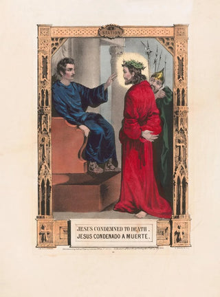 Jesus Condemned to Death - Currier & Ives — artwork view