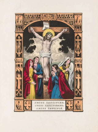 Jesus Crucified - Currier & Ives — artwork view