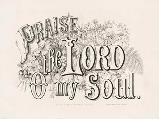 Loue le Seigneur, ô mon âme - Currier & Ives — artwork view