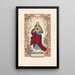 Sacred Heart of Jesus - Currier & Ives — framed artwork on a wall