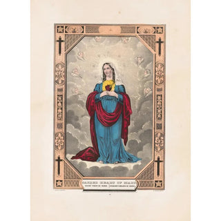 Sacred Heart of Mary - Currier & Ives — artwork view