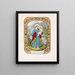 Sainte Marie - Currier & Ives — framed artwork on a wall