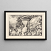 Le temps est précieux - Currier & Ives — framed artwork on a wall